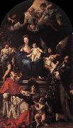 Carlo Maratti Madonna and Child Enthroned with Angels and Saints USA oil painting artist